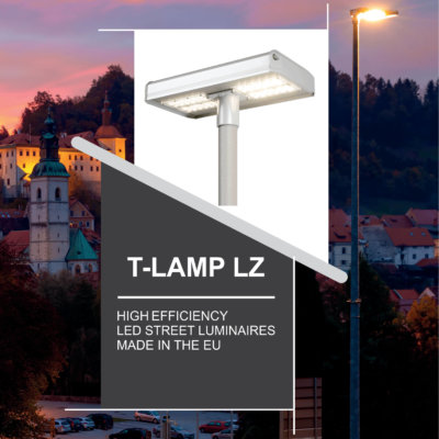 LZ symmetrical street light for public lighting catalogue front page